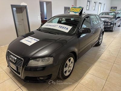 Usata Audi A3 Ambition 90 CV (66 kW) 2010 Grigio Utilitaria