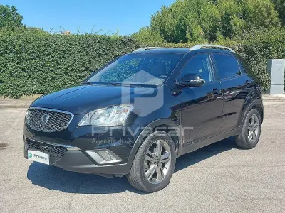 Usata SsangYong Korando 175 CV (128 kW) 2011 Nero SUV