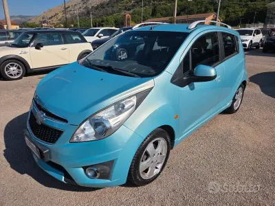 Usata Chevrolet Spark LT 79 CV (58 kW) 2010 Bluazzurro Utilitaria