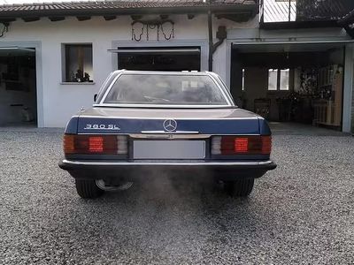 Usata Mercedes SL380 1985 Blu Cabrio