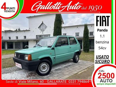 Usata Fiat Panda Young 54 CV (39 kW) 2003 Verde Utilitaria