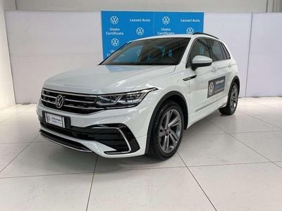 Usata VW Tiguan R-line 150 CV (110 kW) 2022 Bianco SUV