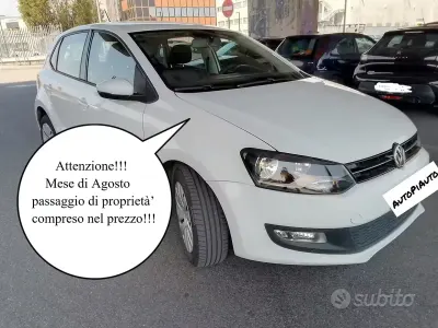 Usata VW Polo Trendline 75 CV (55 kW) 2011 Bianco Utilitaria