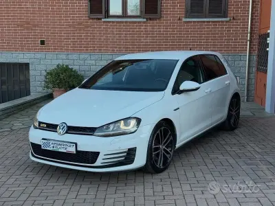 Usata VW Golf VII GTD 184 CV (135 kW) 2015 Bianco Berlina