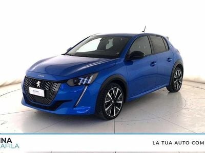 Usata Peugeot 208 GT 131 CV (96 kW) 2021 Blu Utilitaria