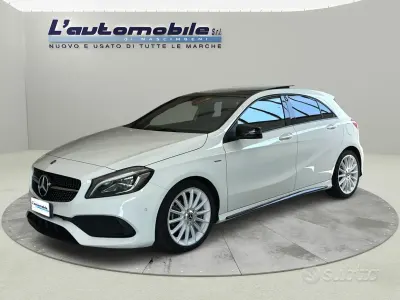 Usata Mercedes A200 Premium 136 CV (100 kW) 2018 Bianco Berlina