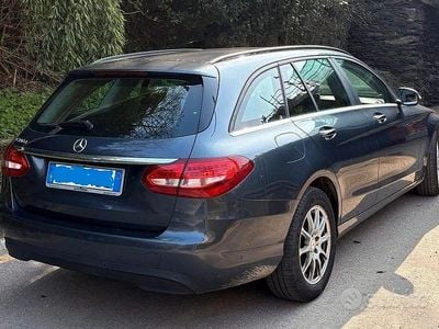 Usata Mercedes C180 116 CV (85 kW) 2017 Grigio Station wagon