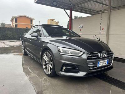 Usata Audi A5 Sportback S-Line 190 CV (139 kW) 2019 Grigio Utilitaria