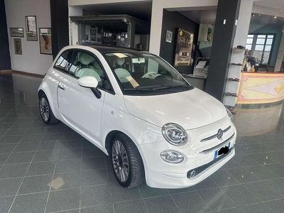 Usata Fiat 500 Lounge 101 CV (74 kW) 2018 Bianco Cabrio