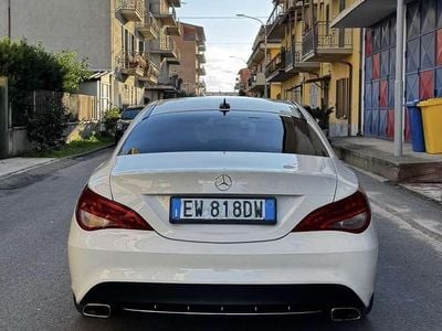 Usata Mercedes CLA200 Premium 136 CV (100 kW) 2014 Bianco Coupé