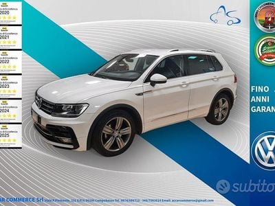 Usata VW Tiguan R-line BlueMotion 2017 Bianco SUV