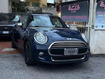 Begagnad Mini ONE 102 HK (75 kW) 2016 Blå Halvkombi