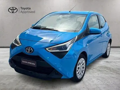 Brugt Toyota Aygo Cool 72 HK (52 kW) 2020 Blå Hatchback