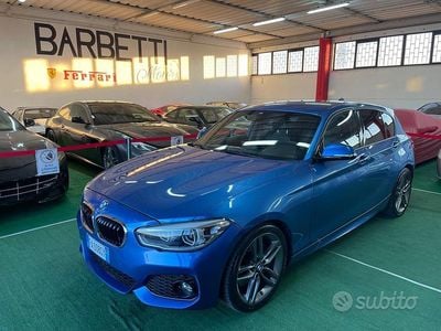 Usata BMW 120 M Sport 190 CV (139 kW) 2016 Blu Utilitaria