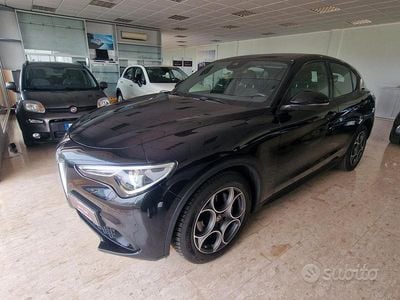 Usata Alfa Romeo Stelvio 190 CV (139 kW) 2022 Nero SUV