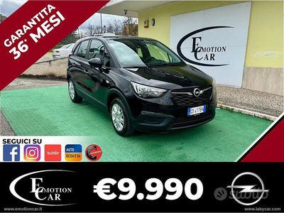 Usata Opel Crossland X S 83 CV (61 kW) 2020 Nero SUV