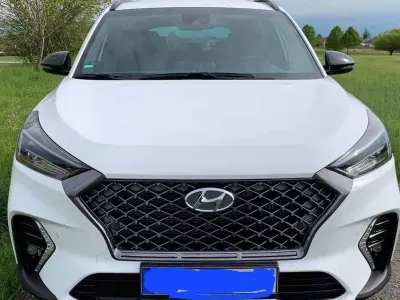 Usata Hyundai Tucson N Line 177 CV (130 kW) 2021 Bianco SUV