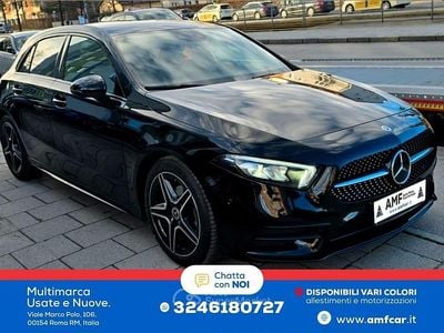 Usata Mercedes A180 Premium 136 CV (100 kW) 2022 Nero Berlina