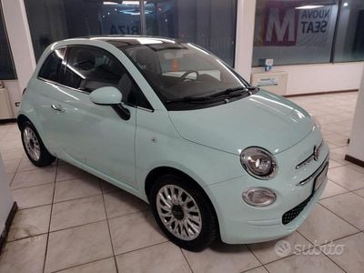 Usata Fiat 500 Lounge 69 CV (50 kW) 2018 Verde Berlina