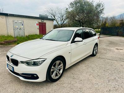 Usata BMW 316 Sport Line 116 CV (85 kW) 2016 Bianco Station wagon