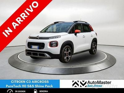 Usata Citroën C3 Aircross PureTech 110 CV (80 kW) 2019 Bianco SUV