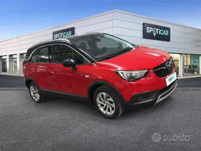 Usata Opel Crossland X Innovation 102 CV (75 kW) 2018 Rosso SUV