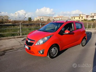 Usata Chevrolet Spark LS 68 CV (50 kW) 2011 Rosso Utilitaria