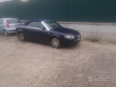 Usata Audi A4 Cabriolet 2006 Blu Cabrio