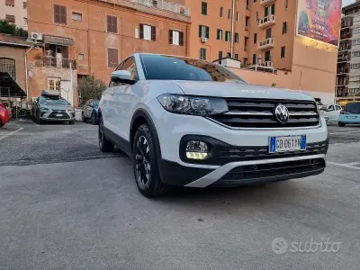 Usata VW T-Cross Style 95 CV (69 kW) 2021 Bianco SUV