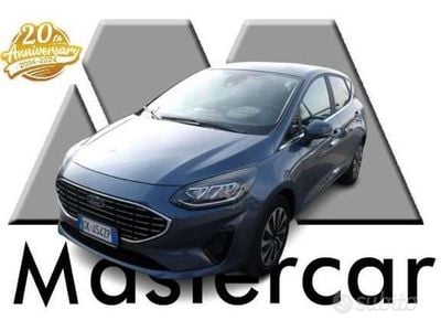 Usata Ford Fiesta Titanium 125 CV (91 kW) 2022 Blu/azzurro Utilitaria