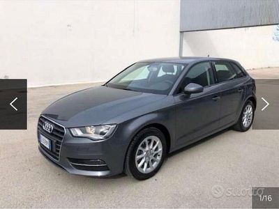 Usata Audi A3 110 CV (80 kW) 2015 Grigio Berlina