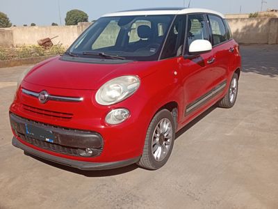 Usata Fiat 500L 85 CV (62 kW) 2012 Rosso Monovolume