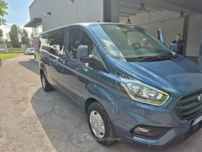 Occasion Ford Transit Custom Titanium 131 ch (96 kW) 2021 Bleue Van