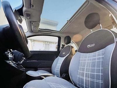 Usata Fiat 500 Lounge 69 CV (50 kW) 2017 Blu Utilitaria