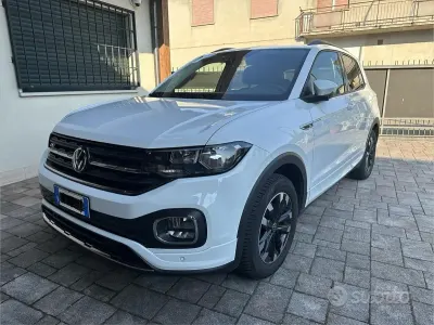Usata VW T-Cross 95 CV (69 kW) 2023 Bianco SUV