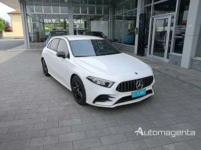 Usata Mercedes A180 Premium 116 CV (85 kW) 2018 Bianco Utilitaria