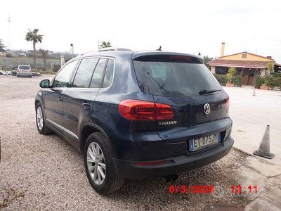 Begagnad VW Tiguan Trendline 110 HK (80 kW) 2013 Blå SUV