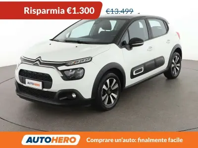 Usata Citroën C3 PureTech 110 CV (80 kW) 2021 Bianco Utilitaria