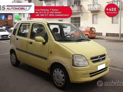 Usata Opel Agila Club 58 CV (42 kW) 2003 Giallo Monovolume