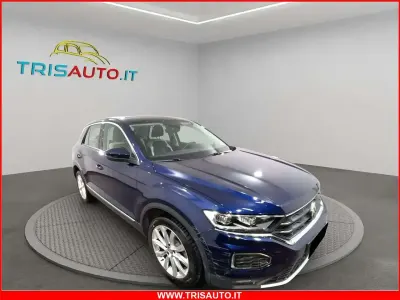 Usata VW T-Roc Advance 150 CV (110 kW) 2020 Blu SUV