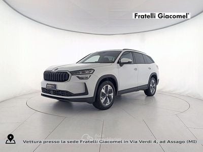 Usata Skoda Kodiaq Executive 150 CV (110 kW) 2024 Bianco luna metallizzato SUV