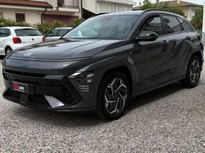 Usata Hyundai Kona N Line 120 CV (88 kW) 2023 Grigio SUV