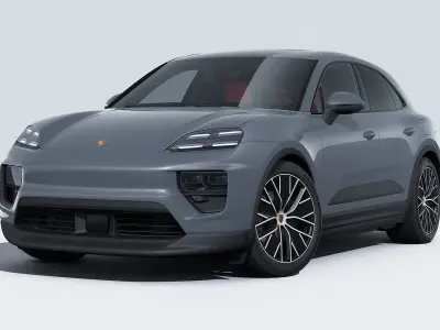 Nuova Porsche Macan 2026 Grigio ardesia neo SUV