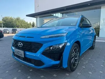 Usata Hyundai Kona N Line 120 CV (88 kW) 2022 Blu SUV