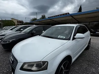 Usata Audi A3 S-Line 90 CV (66 kW) 2010 Bianco Utilitaria