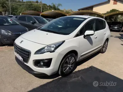 Usata Peugeot 3008 Allure 120 CV (88 kW) 2015 Bianco Station wagon