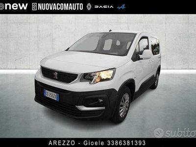 Usata Peugeot Rifter Active 102 CV (75 kW) 2021 Bianco Monovolume