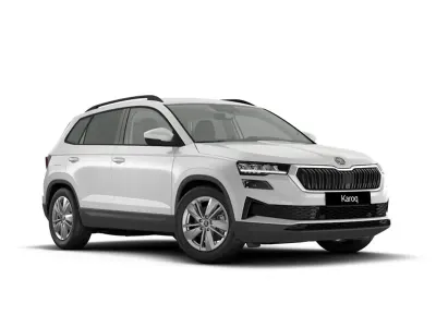 Nuova Skoda Karoq Executive 150 CV (110 kW) 2026 Bianco luna metallizzato SUV