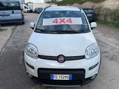 Usata Fiat Panda 4x4 S 95 CV (69 kW) 2016 Bianco Utilitaria