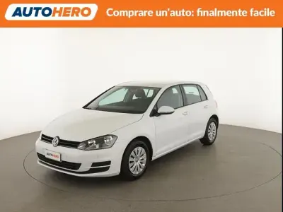 Usata VW Golf VII Trendline 90 CV (66 kW) 2015 Bianco Berlina